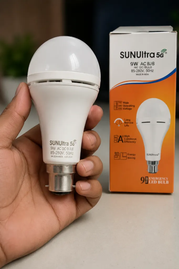 SUNUltra 5G 9W Emergency LED Bulb